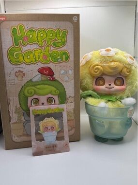 Jotoys Q.Kid Happy Garden Series Flower Plush Figure Bag Charm Confirmed Daisy 🌼
